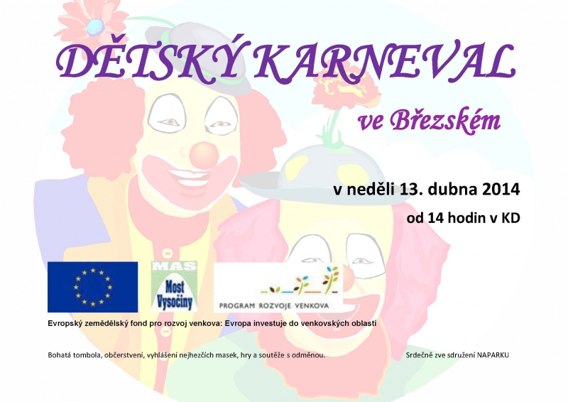 DĚTSKÝ KARNEVAL